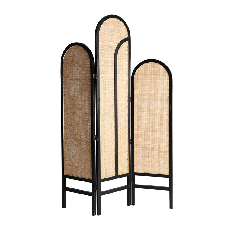 Bay Isle Home Zahoruiko 120Cm W x 180Cm H 3 Panel Folding Room